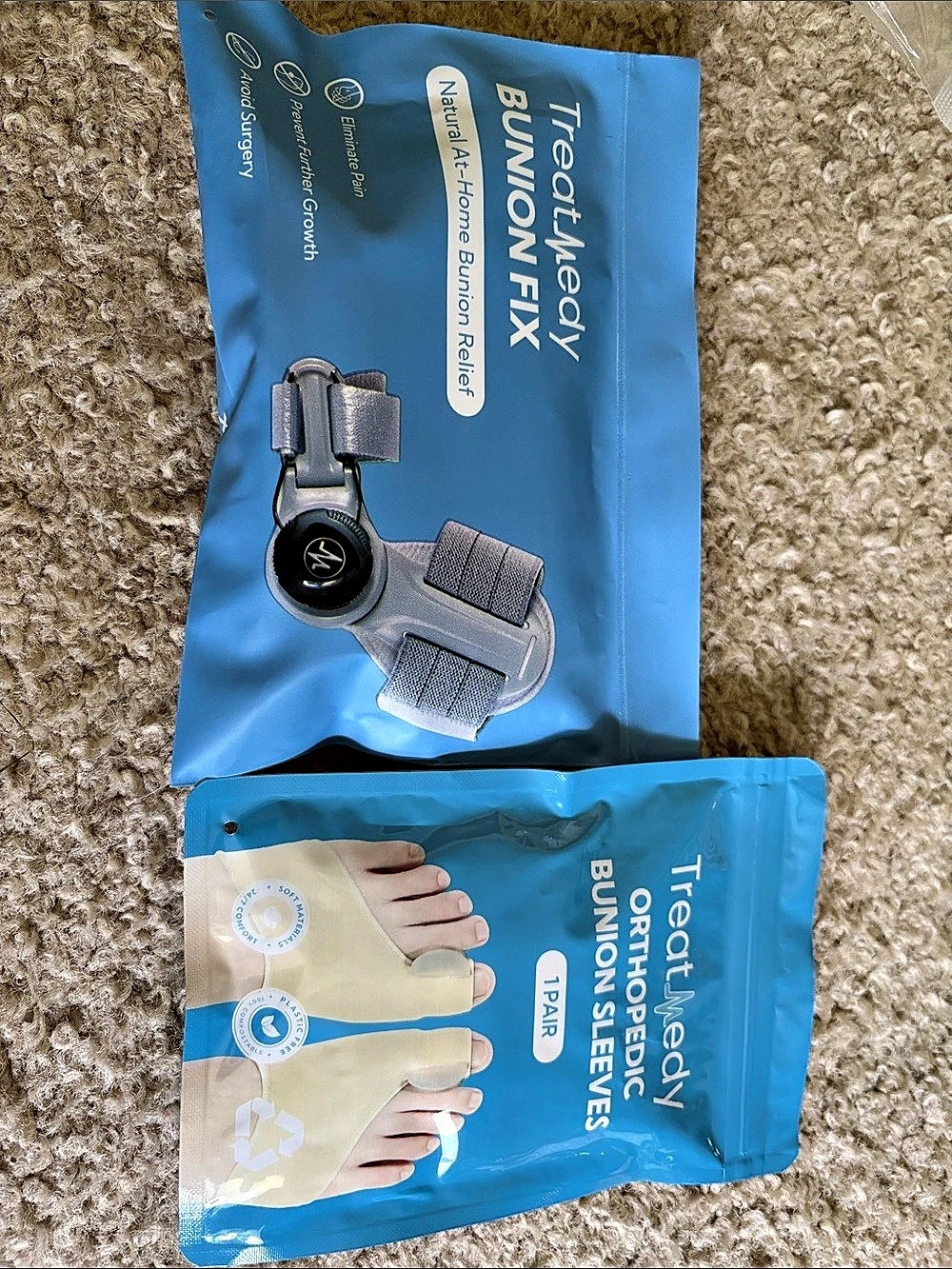 Treatmedy Bunion Fix Orthopedic Bunion Support Sleeves & Brace